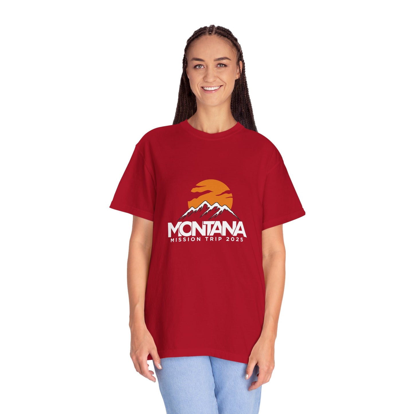 Montana Mission Trip Unisex Garment-Dyed T-Shirt
