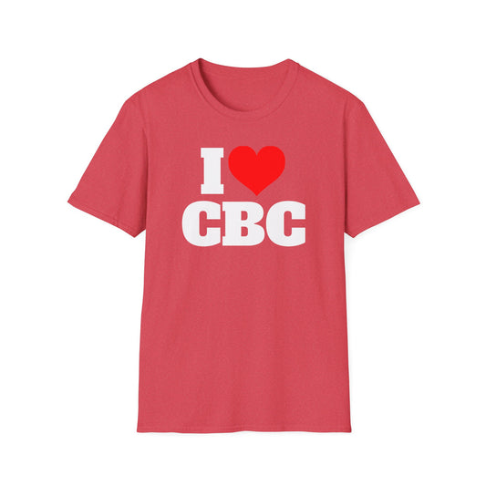 I Love CBC Unisex Softstyle T-Shirt