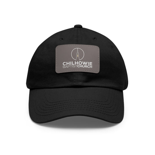 CBC Hat with Rectangle Leather Patch
