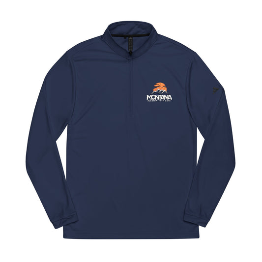 Montana Mission Trip Embroidered Quarter-Zip Pullover
