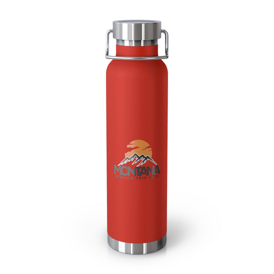 Montana Mission Trip Copper Vacuum Insulated Water Bottle - 22oz