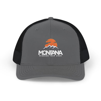 Montana Mission Trip Embroidered Snapback Trucker Cap