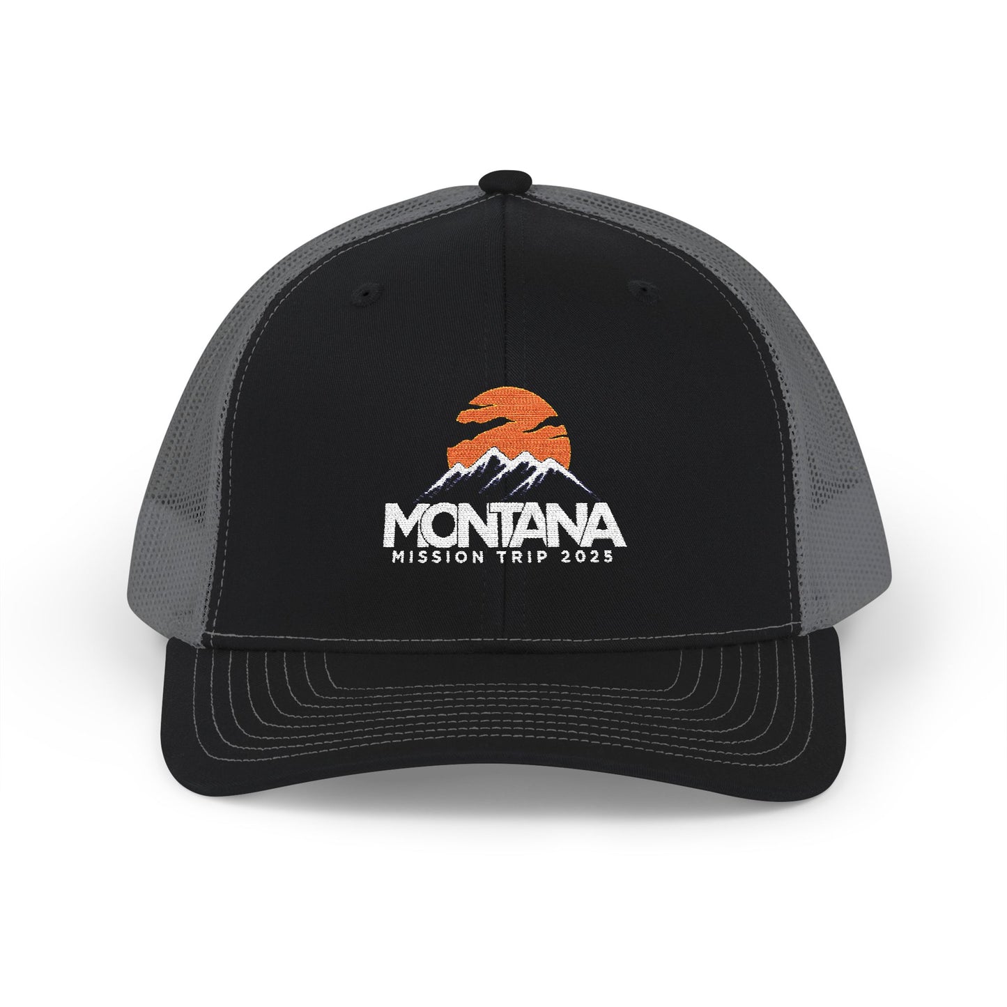 Montana Mission Trip Embroidered Snapback Trucker Cap