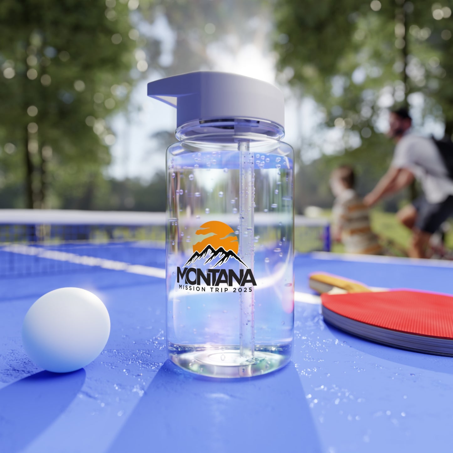 Montana Mission Trip Tritan Water Bottle
