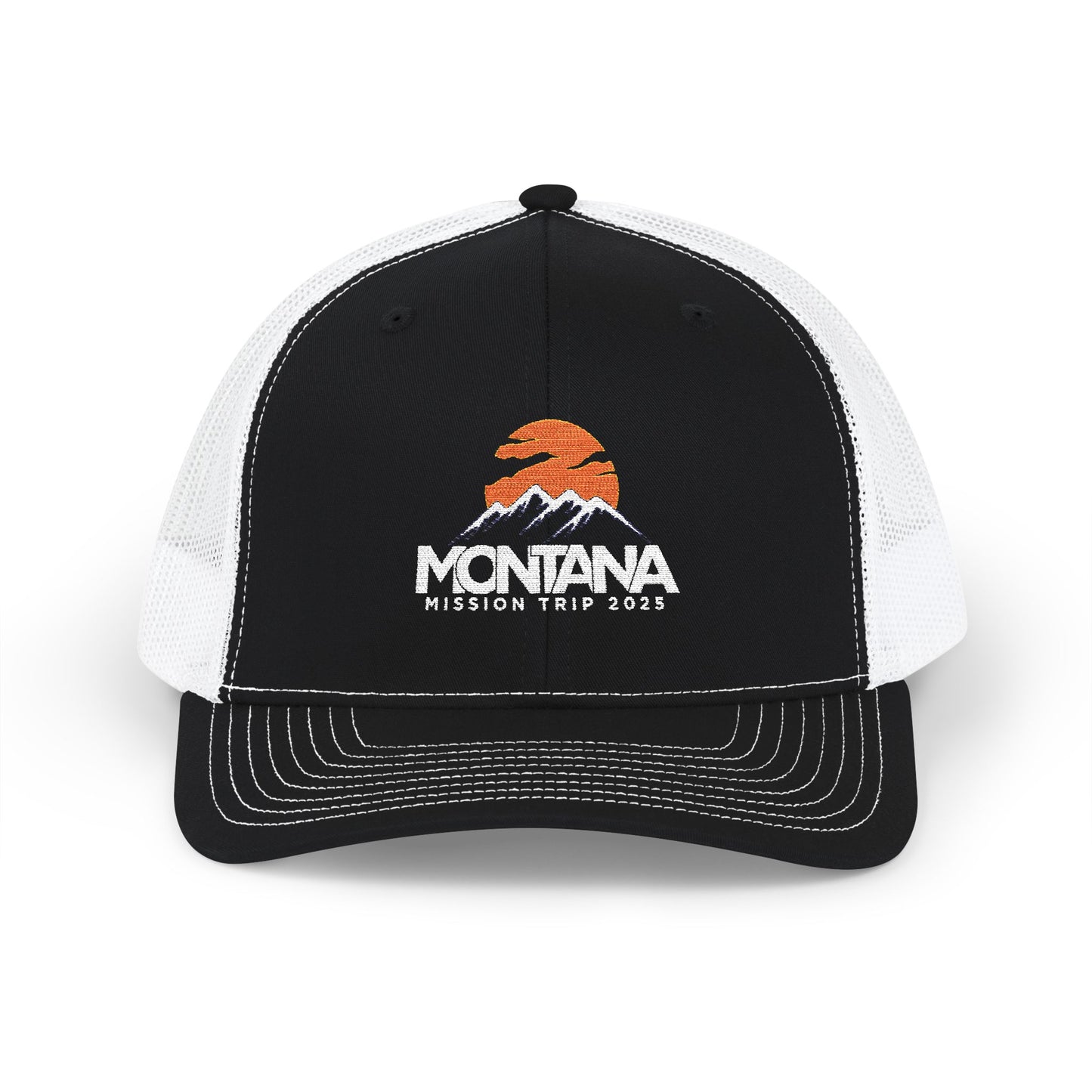 Montana Mission Trip Embroidered Snapback Trucker Cap