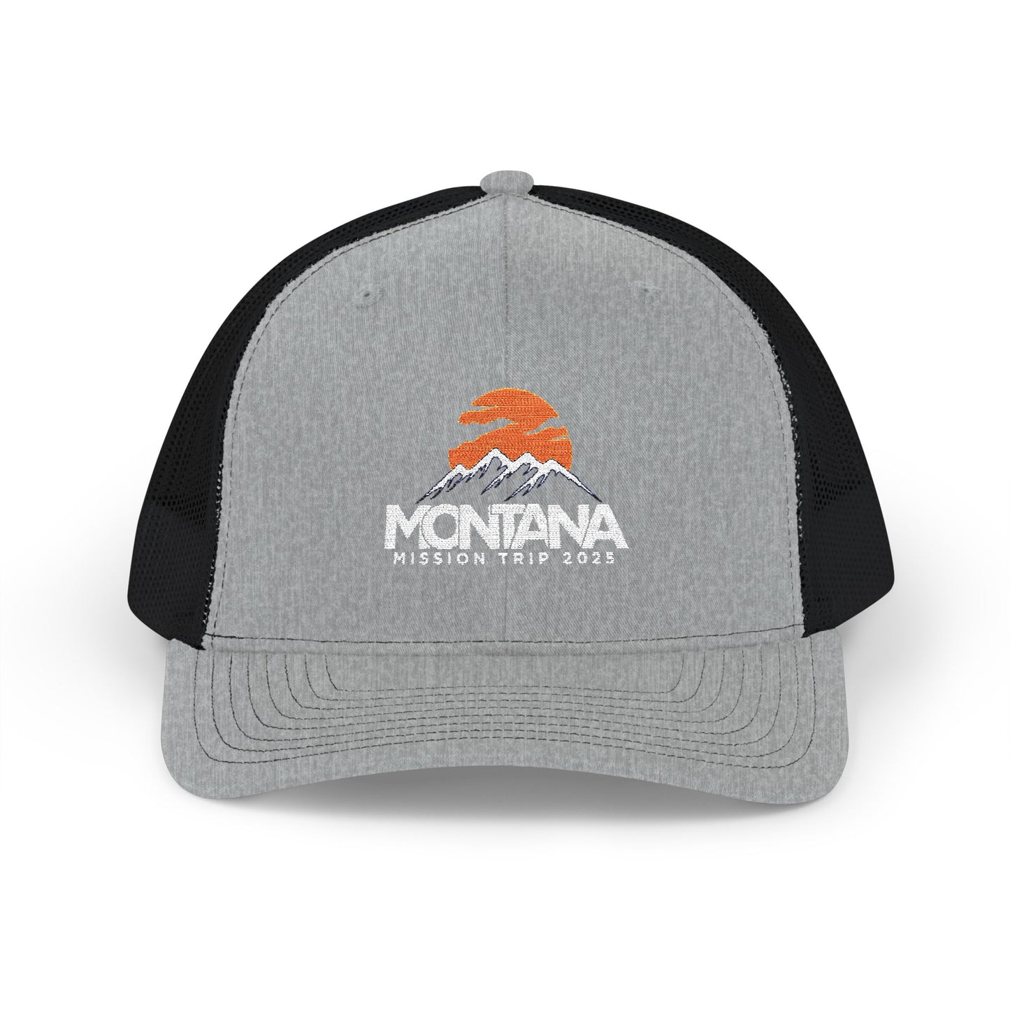 Montana Mission Trip Embroidered Snapback Trucker Cap