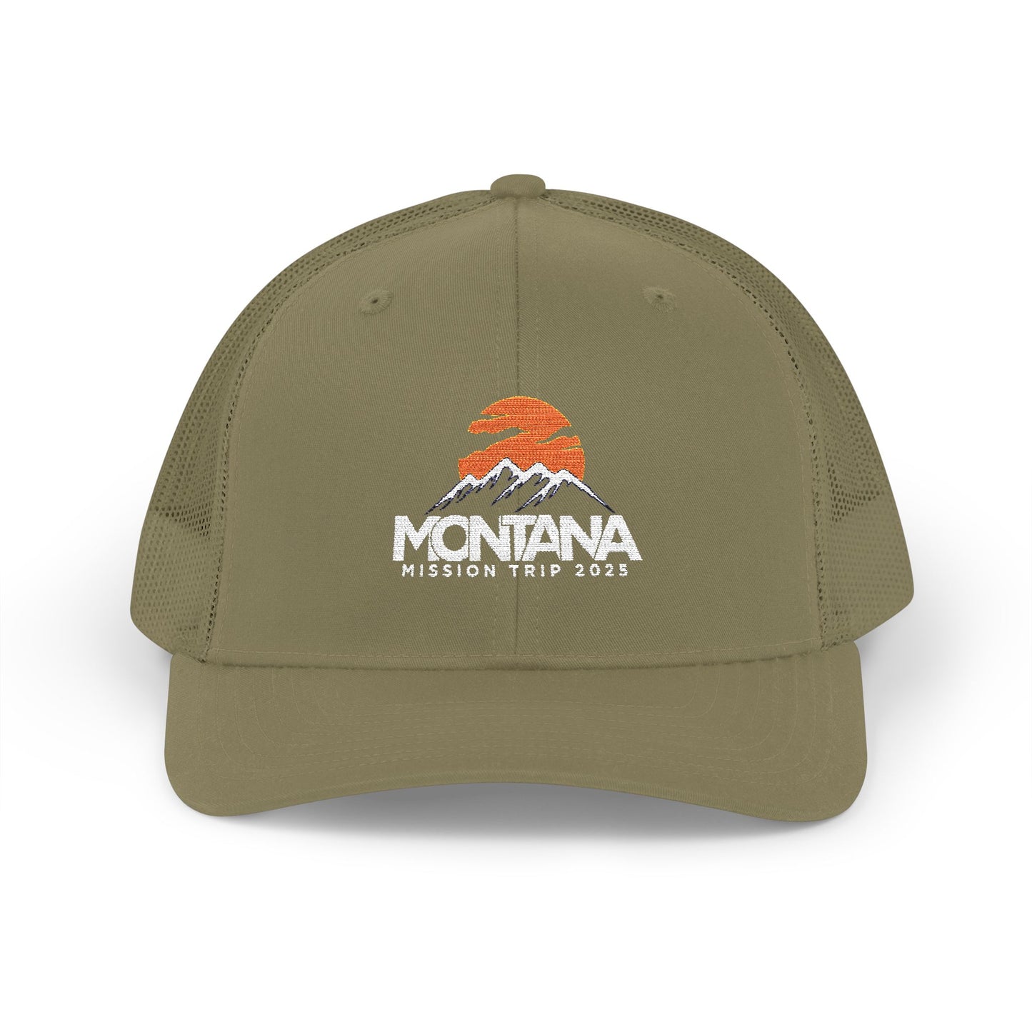 Montana Mission Trip Embroidered Snapback Trucker Cap