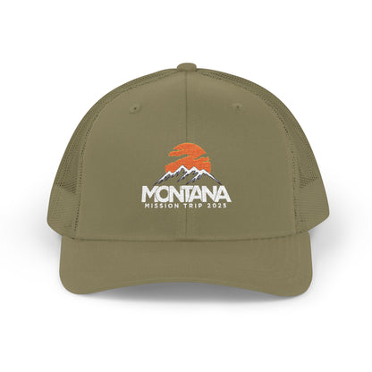 Montana Mission Trip Embroidered Snapback Trucker Cap