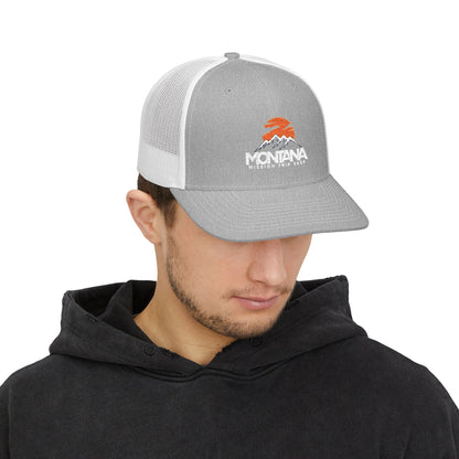 Montana Mission Trip Embroidered Snapback Trucker Cap