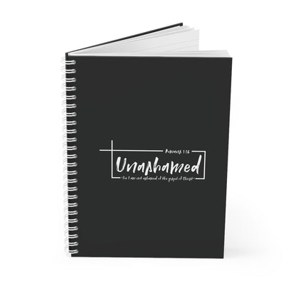 Unashamed Inspirational Spiral Notebook | Teen Camp 2025
