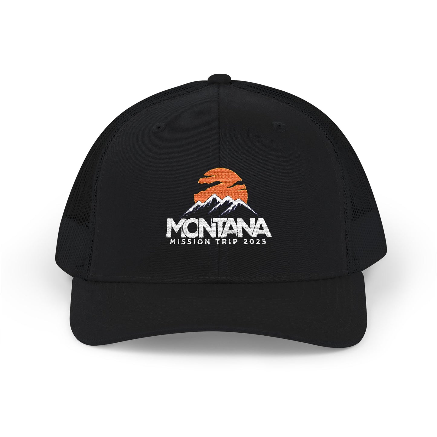 Montana Mission Trip Embroidered Snapback Trucker Cap